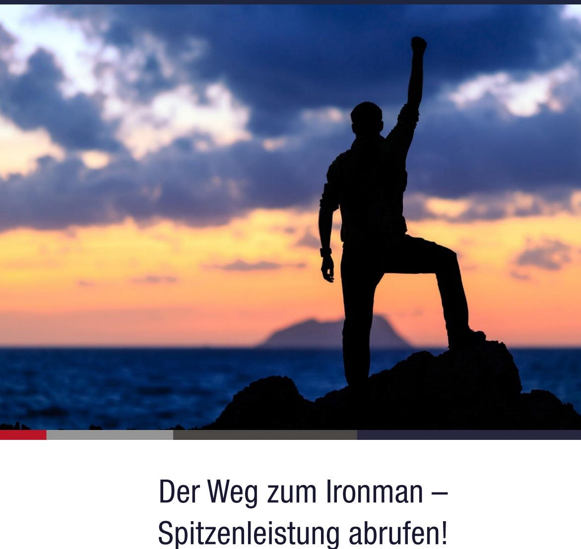 Der Weg zum Ironman - Spitzenleistung abrufen!