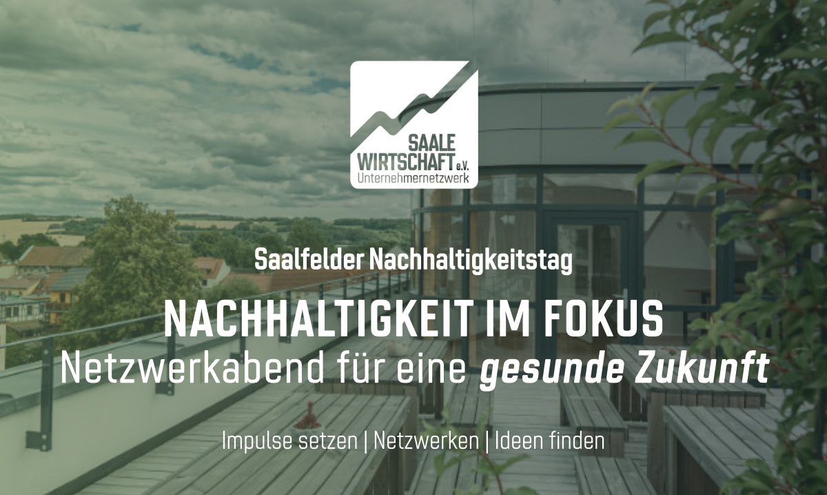 NACHHALTIGKEIT IM FOKUS - Netzwerkabend für eine grüne Zukunft