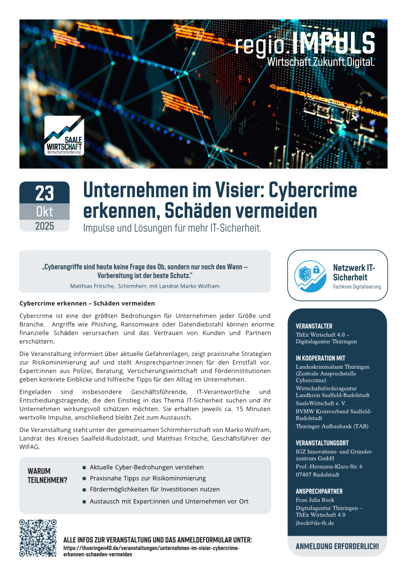 Unternehmen im Visier: Cybercrime erkennen, Schäden vermeiden 