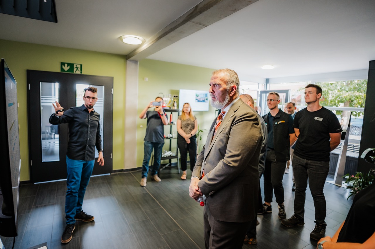 Steffen Schütz zu Gast bei der Drehtechnik Jakusch GmbH